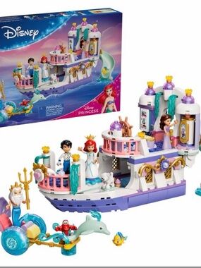 NWT LEGO Disney Princess Ariel’s Royal Wedding Boat 43299